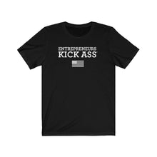 Load image into Gallery viewer, FLAG EDITION Entrepreneurs Kick Ass® Bella+Canvas Short Sleeve Tee