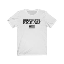 Load image into Gallery viewer, FLAG EDITION Entrepreneurs Kick Ass® Bella+Canvas Short Sleeve Tee
