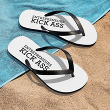 Load image into Gallery viewer, Entrepreneurs Kick Ass® Unisex Flip-Flops